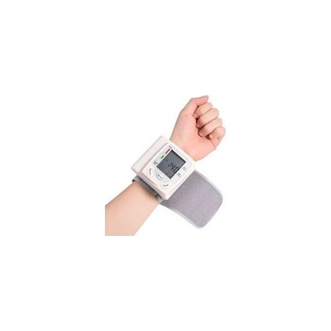 Tensiomètre numérique pour poignet avec écran LCD, mesure précise de la pression artérielle et du pouls, dispositif médical domestique pour le suivi santé cardiovasculaire (1/5)
