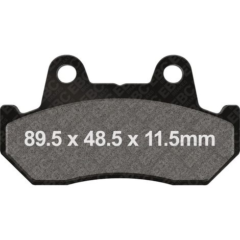 Plaquettes de frein renforcées EBC FA069/3HH (jeu pour 1 disque)