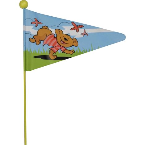 Fischer Kinderwimpel Sunny Bear 1-teilig Fahrradzubehör