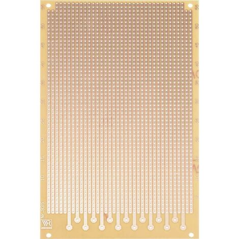 Platine d'expérimentation Rademacher WR-Typ 935 VK C-935-HP Bakélite (L x l) 16 cm x 10 cm 35 µm Pas 2.54 mm 1 pc(s) (1/5)