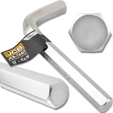 Clé Allen JCB HEX CRV 17 mm 6 pans type L (1/5)