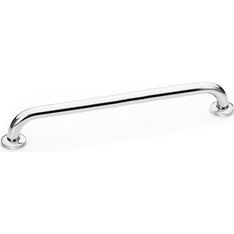 60 cm langer Haltegriff aus Edelstahl 304 – Maximale Belastung 136 kg – Verchromte Oberfläche für Bad und Dusche – Verdeckte Schrauben (1/5)