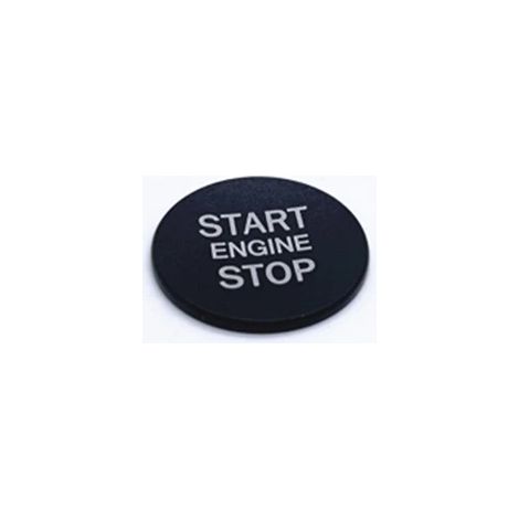(AAA) Convient pour une utilisation sur le moteur Citroën C4L SPACETOURER. Autocollant décoratif pour bouton de démarrage à une touche. Cache de protection métallique. (1/4)