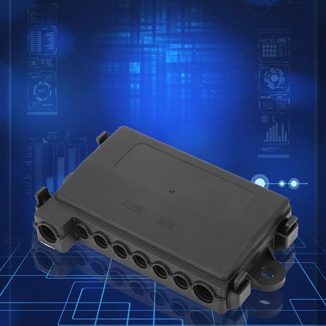 Boîte à fusibles MIDI durable, support de boîte multifonction pour camping-car, voiture, bateau, bus - accessoire (1/5)