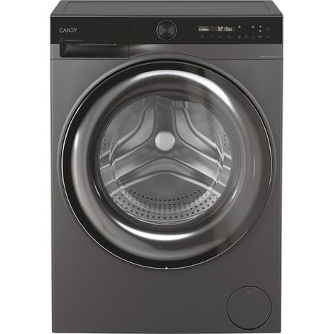 Candy BS 48SB6G-S Lavatrice Slim 8 Kg Classe A-10% Profondita' 49 cm Centrifuga 1400 giri Inverter Vapore Wi-Fi colore Antracite (1/4)