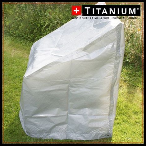 Housse pile de chaises TITANIUM® - ARGENT (1/5)