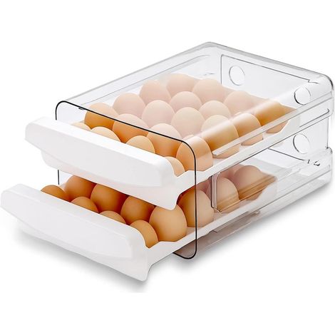 Plateau œufs 40 grilles 2 couches tiroir réfrigérateur 1 pièce (1/5)