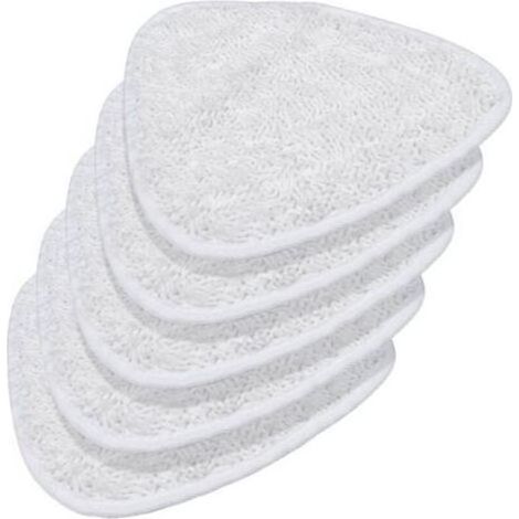 Lot de 5 Recharge pour Balai Vapeur Vileda Steam, Nettoyeur Serpillere Balai Vapeur, Accessoire Balai Vapeur Microfibre Compatible avec Vileda Steam, Lavables en Machine Réutilisation (1/5)