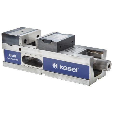 Etau haute pression CNC BULL125 mécanique avec mâchoires standard KESEL (1/3)