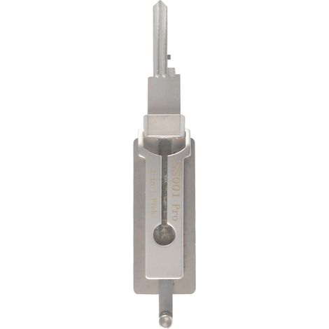 1 Outil de crochetage de Serrure à clé en Acier Inoxydable, Outils de serrurier à clé 2 en 1, Outils de crochetage de Serrure à clé (SS001) (1/5)