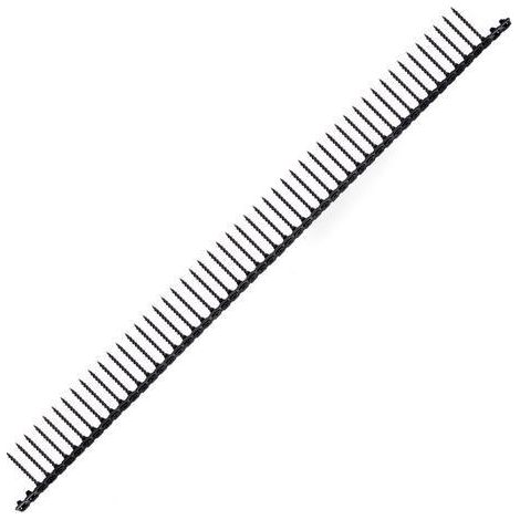 Dewalt – Vis à placoplâtre 3,5 x 55 mm – Filetage grossier – Tête trompette revêtement noir – Paquet de 1 000 pièces