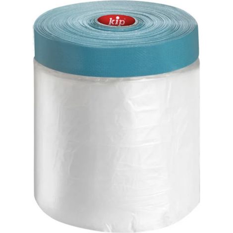 Kip Plastic Masker with Blue Cloth Tape - Premium 550mm x 20 metres