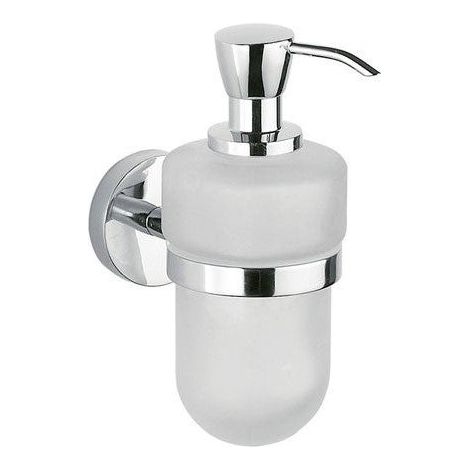 Inda - Dispenser sapone a parete Forum cromo lucido/vetro