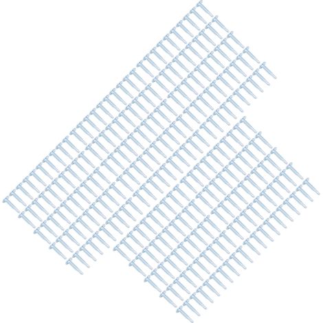 Vis à tôle M4,8x25 tête ronde avec rondelle, vis autoforeuse en acier carbone zingué, lot de 250 pièces pour fixation métallique, visserie robuste. (1/5)
