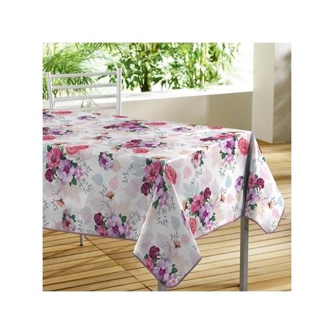 Nappe Rectangle 140 x 300 cm Rossana - PVC Imprimé - Livraison gratuite (1/3)