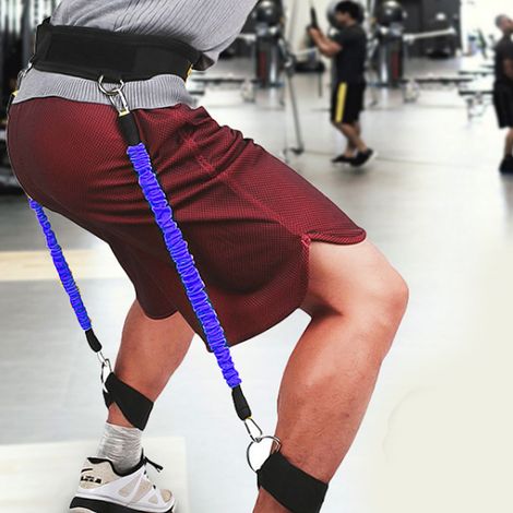 Bande Élastique de Fitness pour Jambes - Équipement Musculation et Saut à Domicile (1/5)