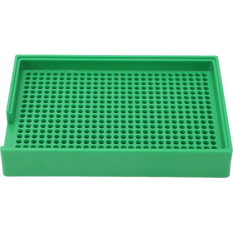 Schraubenanordnungstablett mit mehreren V-förmigen Löchern, gleichmäßiger Lochabstand, Schraubenorganisationsplatte für industrielle Anwendungen, 1,5–2 mm / 0,06–0,08 Zoll (459 Löcher) (1/5)