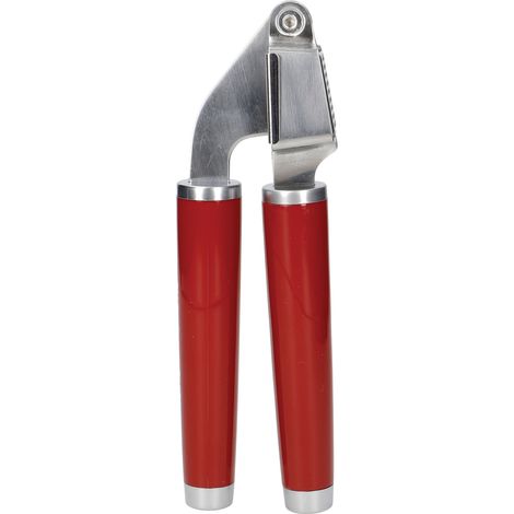 KitchenAid Presse-ail Acier inoxydable résistant au lave-vaisselle, rouge