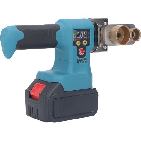 Wiederaufladbare Lithium-Batterie-PPR-Schweißpistole, 100-240V EU-Stecker elektrische Pistole, Wasserrohrschweißgerät, kabelloses Schweißwerkzeug, 1 Stück. (1/5)