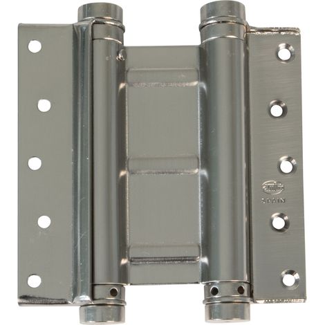 AMIG Charnière va-et-vient double action 3037 100 x 126 mm Acier Nickelé (1/5)