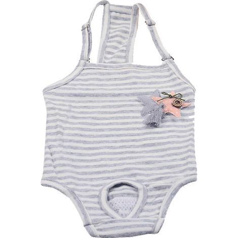 Couche menstruelle physiologique respirante pour chienne - Culotte hygiénique pour animaux de compagnie-M (1/4)