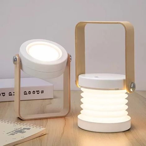 Lampe de chevet Dimmable Touch Light lampe de chevet avec table de nuit portable Safe Night Light YYV (1/4)