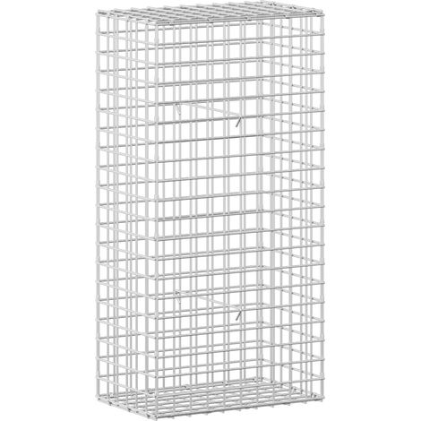 vidaXL Gabion con Filo da 3,5 mm e Maglia da 5x5 cm 50x30x100 cm (1/5)