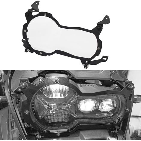 Motorcycle modification: Headlight protector and lens cover for BMW R1200GS, R1250GS, LC, ADV (1/5)