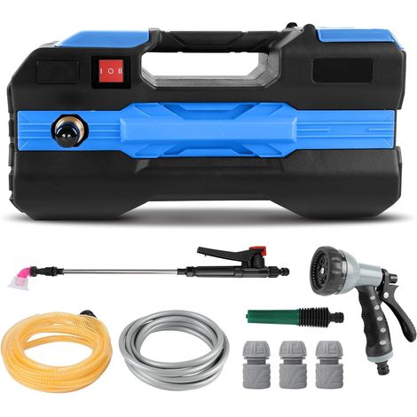 Pompe à eau, compatible avec 18 V, électrique, sans fil, auto-amorçante, portable, pour piscine, bassin, aquariums (outil uniquement, pas de batterie) (1/5)