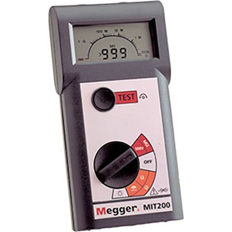 Megger MIT200 Tester di isolamento digitale e analogico (1/2)