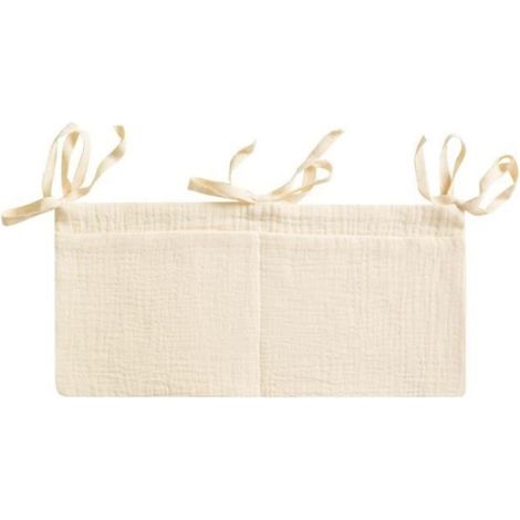Organisateur De Couches Suspendu - Beige - 2 Poches - Bandoulières Réglables - 1 Pièce (1/4)
