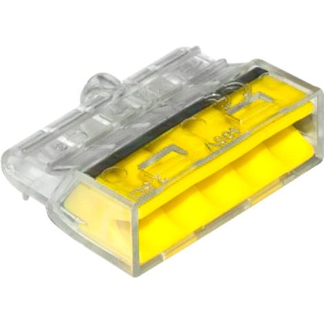 SZYBKOZ艁膭CZKA 50,5-2,5MM2 TRANSPARENTNA/呕脫艁TY 10 SZTUK - E-650-0250 (1/2)