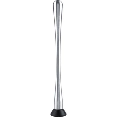 Long-handled stainless steel cocktail muddler, tool for mojitos, fruit mixing, and homemade drinks. - AquaForge (1/5)