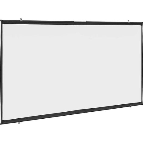 100-Zoll-Wandprojektionsleinwand im 16:9-Format (1/5)