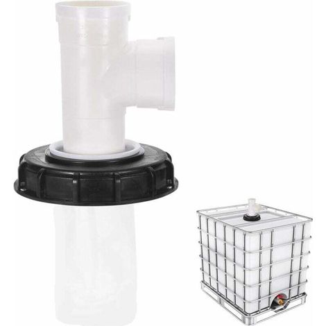 IBC-Tankdeckel mit waschbarem Nylonfilter für 1000-Liter-IBC-Regenwassertanks, IBC-Deckelfilter, IBC-Tankzubehör, 165-Crezuo Nylon-Regenwasserfilter