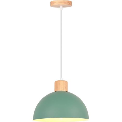 Lustre en métal vintage 25CM – Plafonnier moderne E27 – Hauteur 17CM – Câble réglable 100CM – Pour cuisine et restaurant – Norcks (1/5)