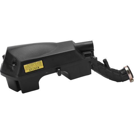 Boîte à air moto ABS noir, filtre à air de remplacement pour moteur GY6 50/60/80CC, pièce compatible scooter, kit admission d'air (1/5)
