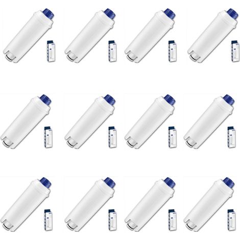 Ersatzteil - Lot aus 12 Filtern Wasserweicher ECAM-Modell Original -  - DELONGHI