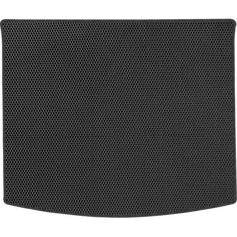 Tappetino per bagagliaio in EVA a nido d'ape per Volkswagen Touareg II SUV dal 2014 al 2018 - NERO (1/5)