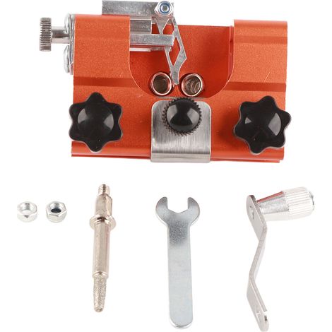 Chainsaw Sharpener Aluminum Alloy Lightweight Portable Manual Chain Sharpening Jig