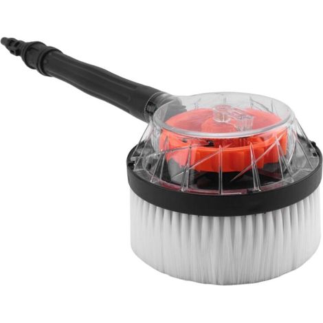 Brosse Ronde Rotative Lavage Voiture Nettoyage à L'eau Rigide Compatible K2 K3 K4 K5 K6 K7 (1/4)