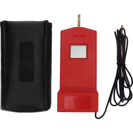 Testeur de tension de clôture, détecteur de défauts électrique Portable, écran LCD 15KV pour fermes d'élevage MLD-004R rouge