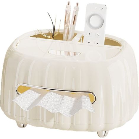 Boîte à mouchoirs créative et luxueuse, multifonctionnelle, adaptée à la maison, au salon et au bureau, boîte à mouchoirs de bureau.
