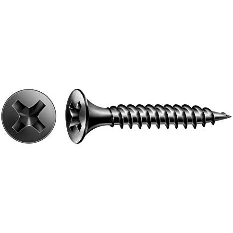 Spax GIX vite per pareti a secco fosfatazione nera , 3,9 x 45 mm , 500 Stk. - in magazzino (1/4)
