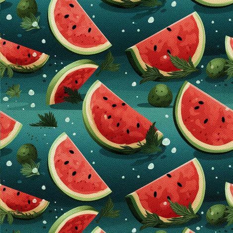 Tela decorativa para exteriores Oxford - Motivo frutal  DX6397 (1/5)