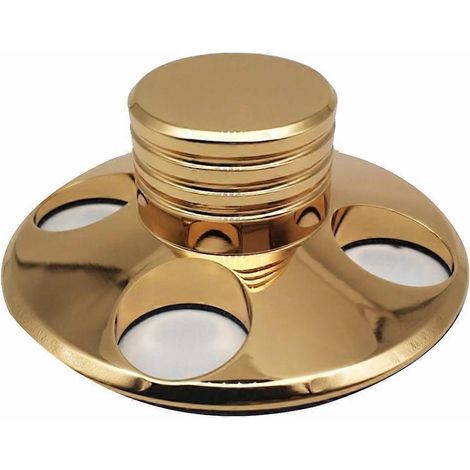 Stabilisateur de disque métallique pour platines vinyles LP New Audio (1/5)