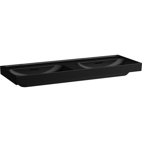 LAUFEN Meda lavabo double, encastrable, 1300x460mm, sans trou (1/4)