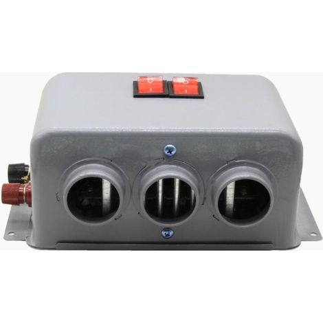 Chauffage Voiture 12V Portable, Ventilateur Pare-brise 3 Trous, Puissant Chauffage & Refroidissement Compact pour Véhicule (1/5)