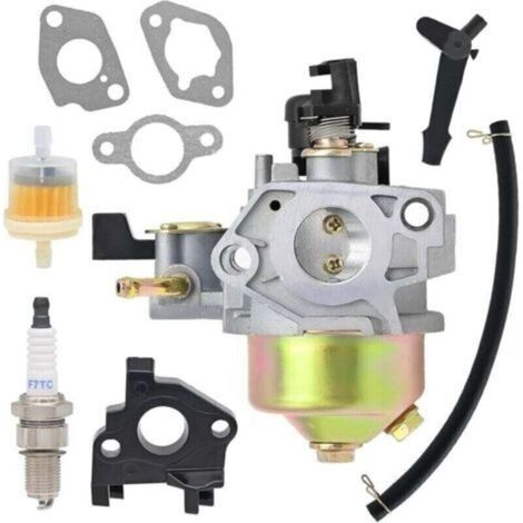 Carburateur de Remplacement pour Tondeuse Autoportée Honda GXV270 avec Bougie et Filtre à Carburant Ortviai (1/4)