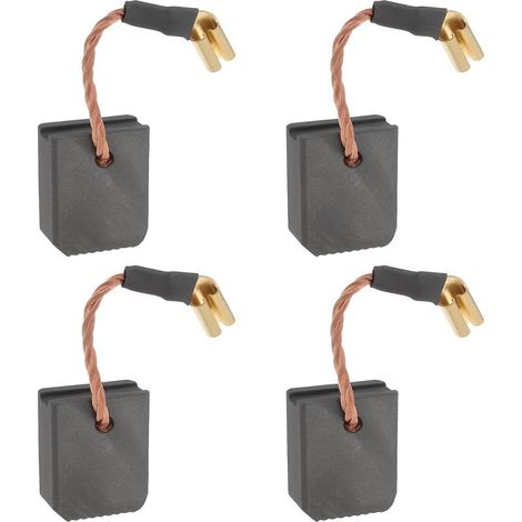 Lot de 2 Paires de Balais de Charbon pour Meuleuse d'angle 6,5x12x13,5 Mm Compatible avec DeWalt DWE4257 Et DWE4277 (1/5)